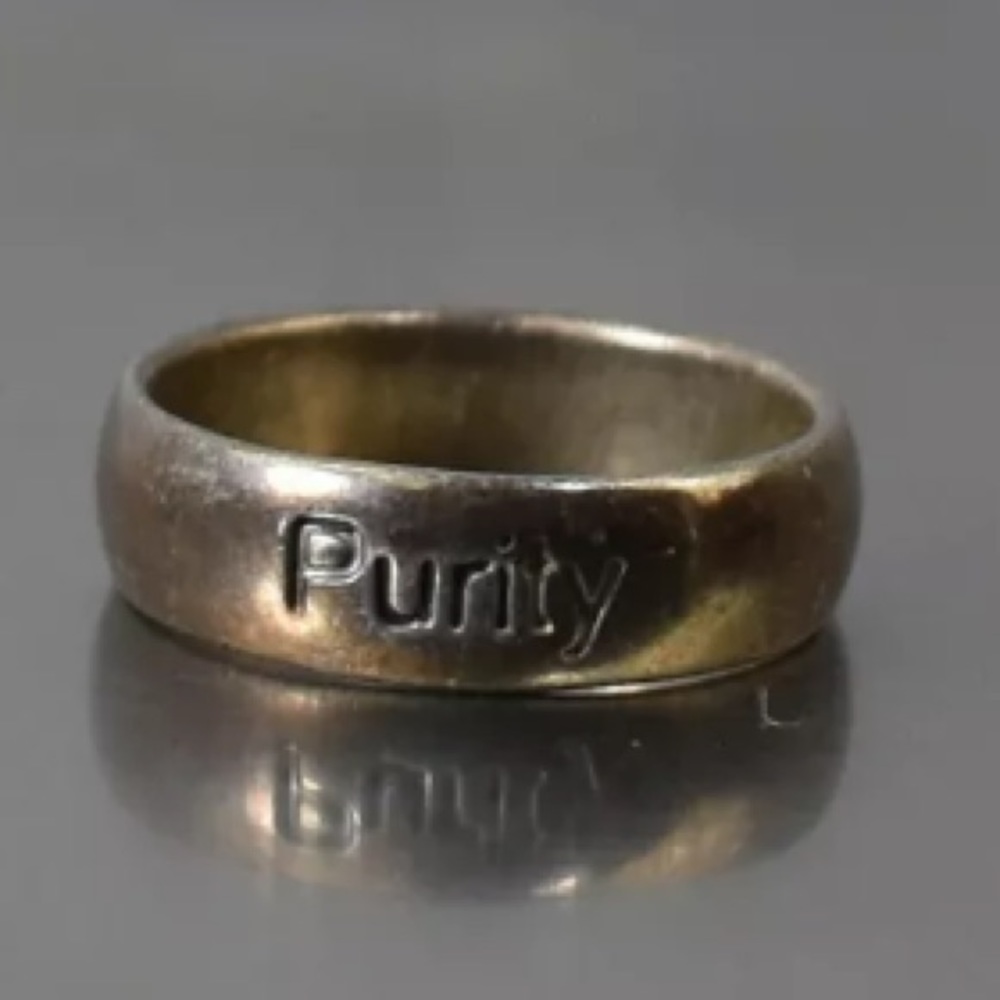 Solid Sterling Silver “Purity” Ring - image 1